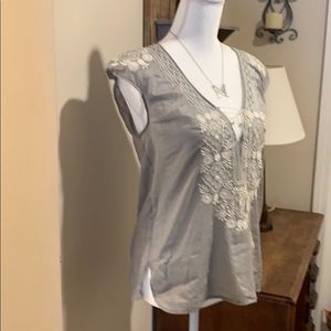 JCrew short sleeved blouse